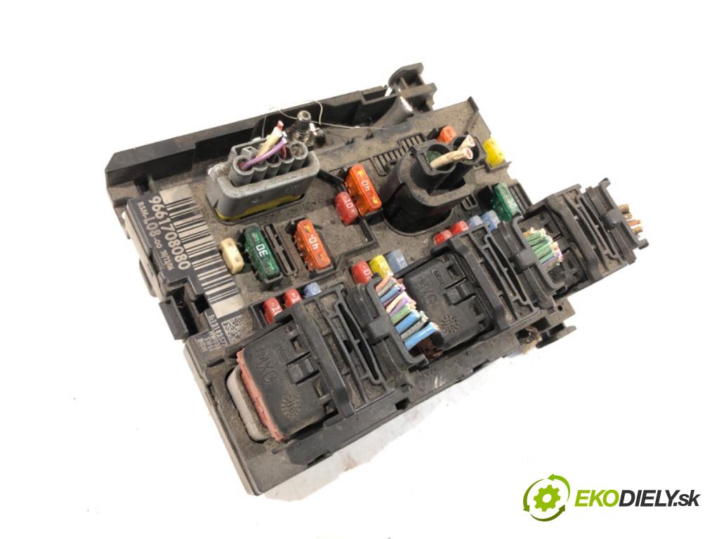 CITROEN C4 PICASSO I nadwozie wielkoprzestrzenne (MPV) 2007 80 kW 1.6 HDi 1560 Modul BSM 9661708080 (Riadiaca jednotka ostatné)