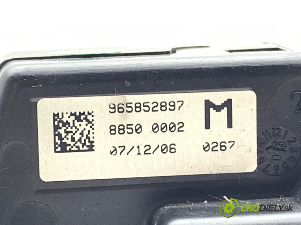 CITROEN C4 PICASSO I nadwozie wielkoprzestrzenne (MPV) 2007 80 kW 1.6 HDi 1560 Kulisa 965852897 (Rýchlostná páka (kulisa))