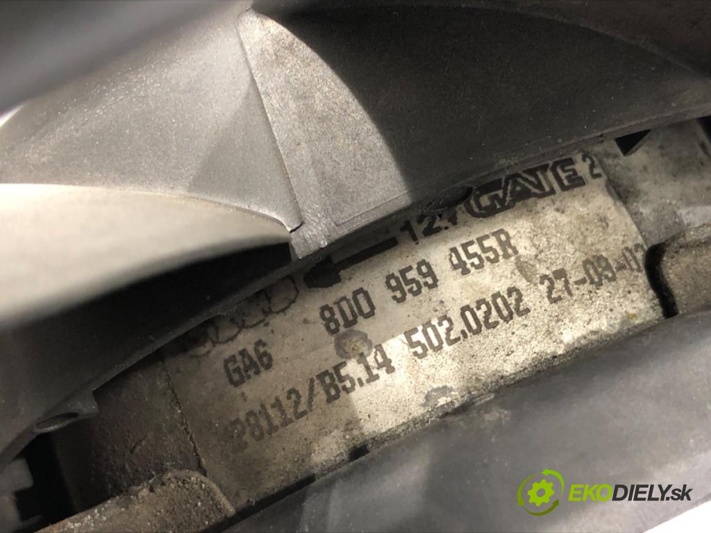 VW PASSAT B5 FL Kombi 2002 96 kW 1.9 TDI 1896 Ventilátor klimatizácie 8D0959455R (Ventilátor chladiča klimatizácie)