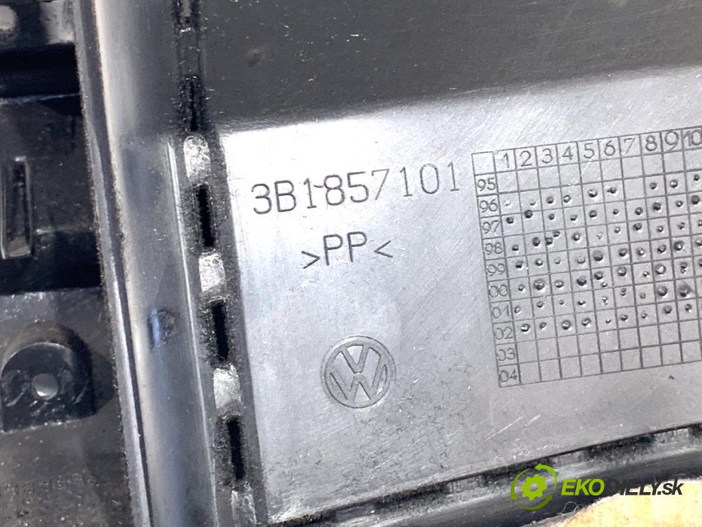 VW PASSAT B5 FL Kombi 2002 96 kW 1.9 TDI 1896 Priehradka, kastlík spolujazdca 3B1857101 (Priehradka (kastlík))