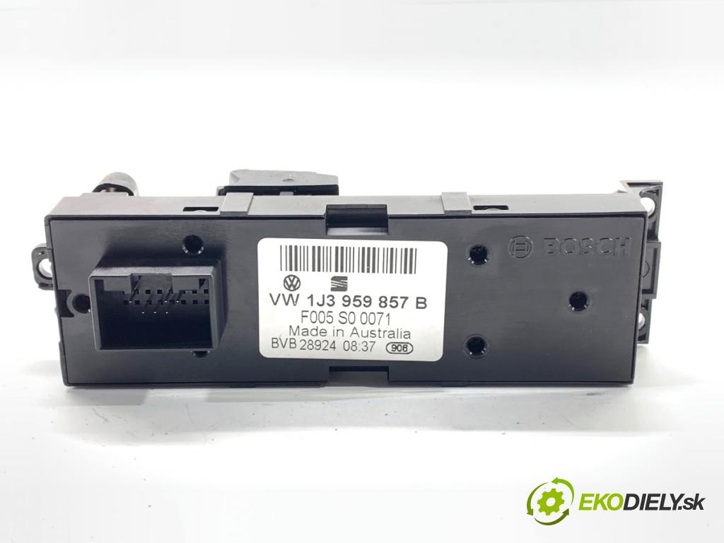 VW PASSAT B5 FL Kombi 2002 96 kW 1.9 TDI 1896 Prepínač okien 1J3959857B (Prepínacie páčky pod volantom)