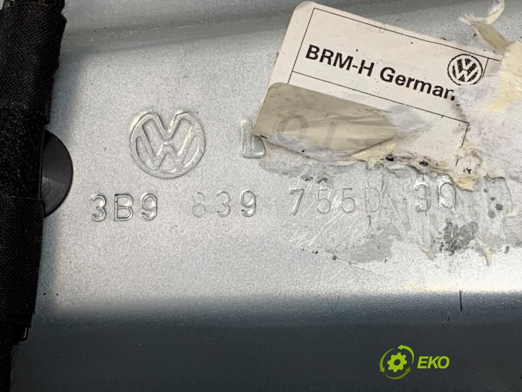 VW PASSAT B5 FL Kombi 2002 96 kW 1.9 TDI 1896 Mechanizmus okna ľavy zad 3B9839751BE