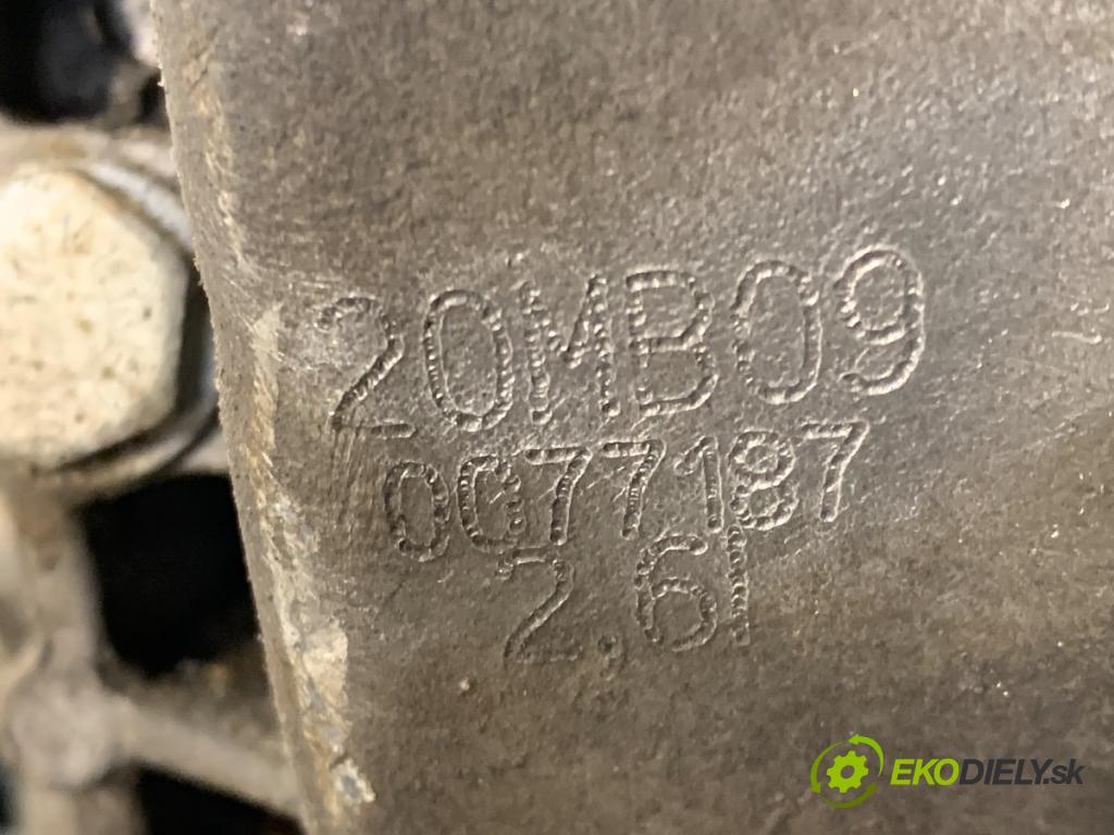 PEUGEOT 807 nadwozie wielkoprzestrzenne (MPV) 2004 94 kW 2.2 HDi 2179 Prevodovka 20MB09 (Prevodovka)