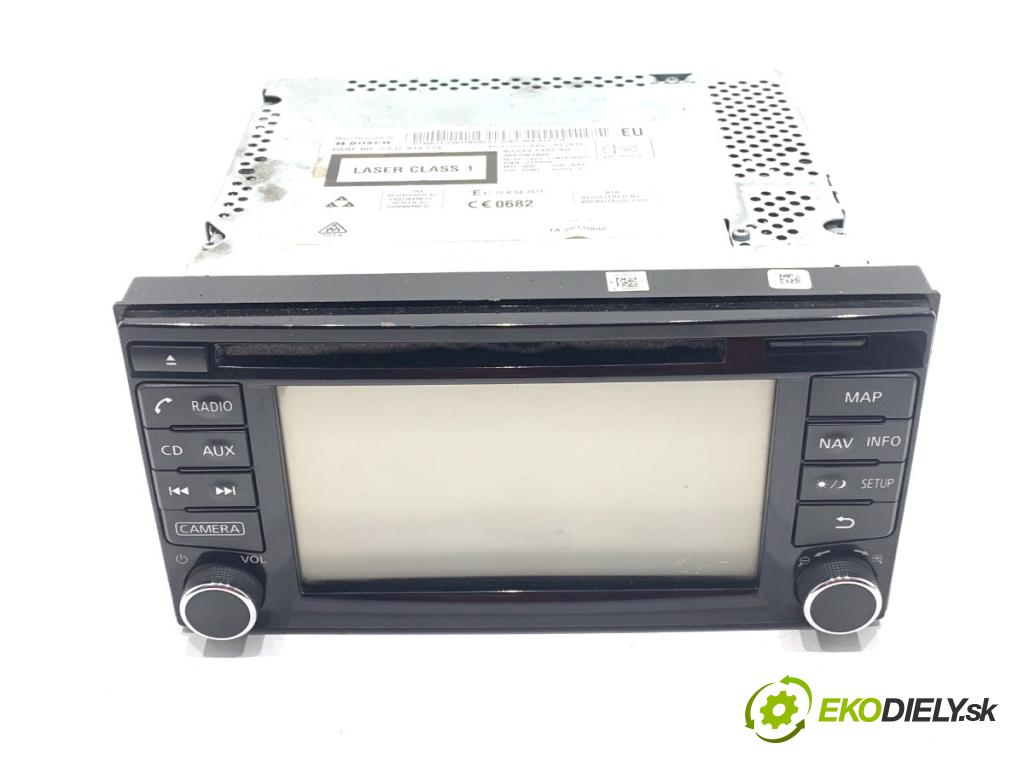 NISSAN JUKE F15 SUV 2015 81 kW 1.5 dCi 1461 RADIO 25915BV80A (Audio zariadenie)