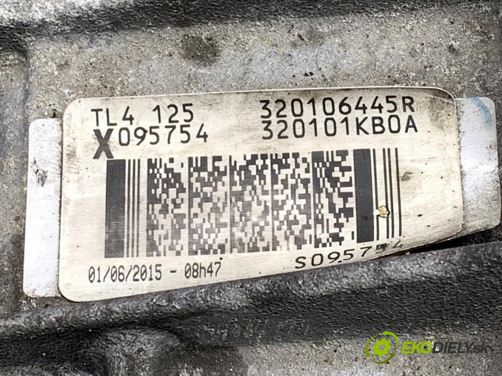 NISSAN JUKE F15 SUV 2015 81 kW 1.5 dCi 1461 Prevodovka TL4125 (Prevodovka)