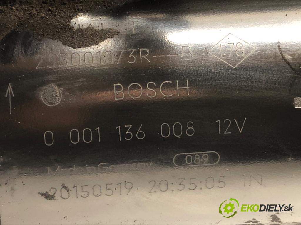 NISSAN JUKE F15 SUV 2015 81 kW 1.5 dCi 1461 startér 0001136008 (Startér)