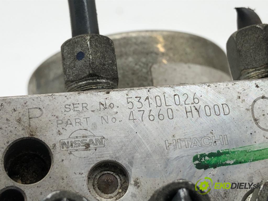 NISSAN JUKE F15 SUV 2015 81 kW 1.5 dCi 1461 Pumpa ABS 47660HY00D (Pumpa ABS)