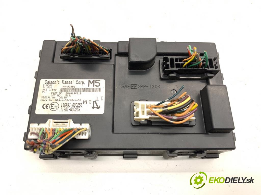 NISSAN JUKE F15 SUV 2015 81 kW 1.5 dCi 1461 Modul komfortu 116RAI000258 (Modul komfortu)