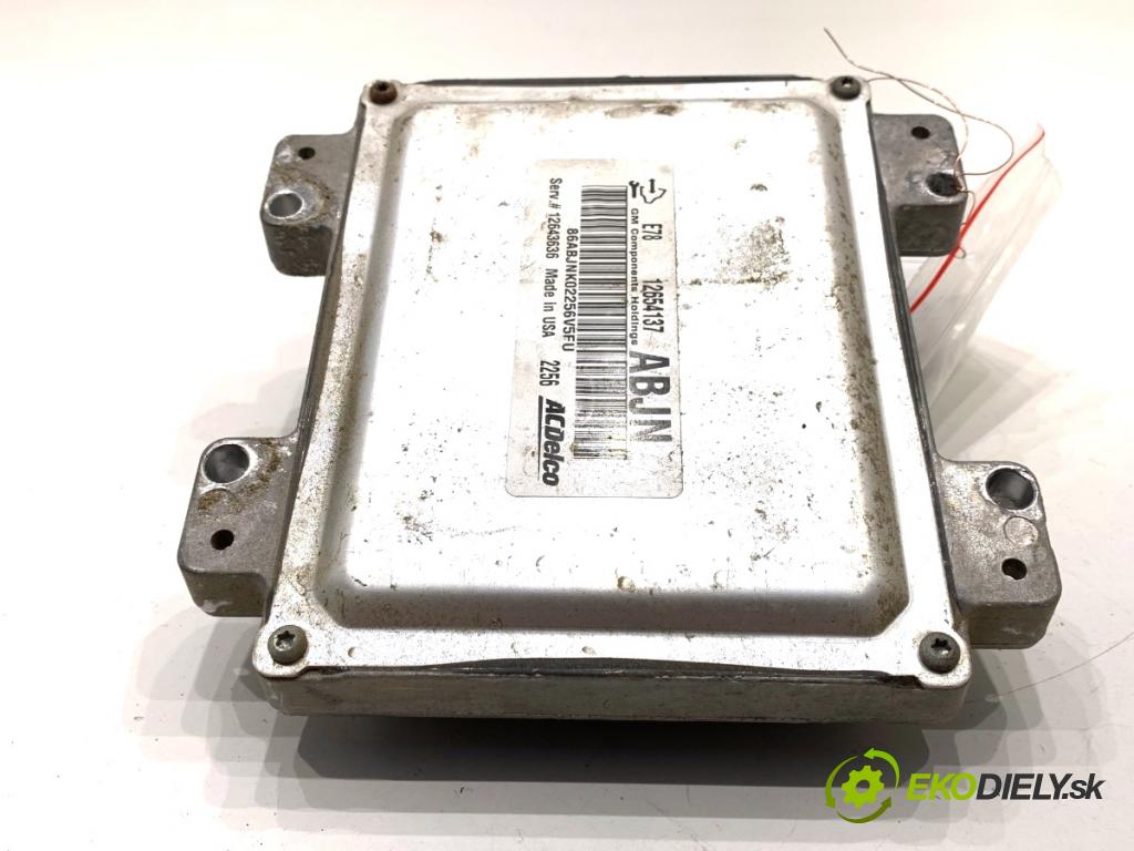 OPEL ASTRA J liftback 2012 103 kW 1.4 Turbo (68) 1364 riadiaca jednotka Motor 12654137 (Riadiaca jednotka)