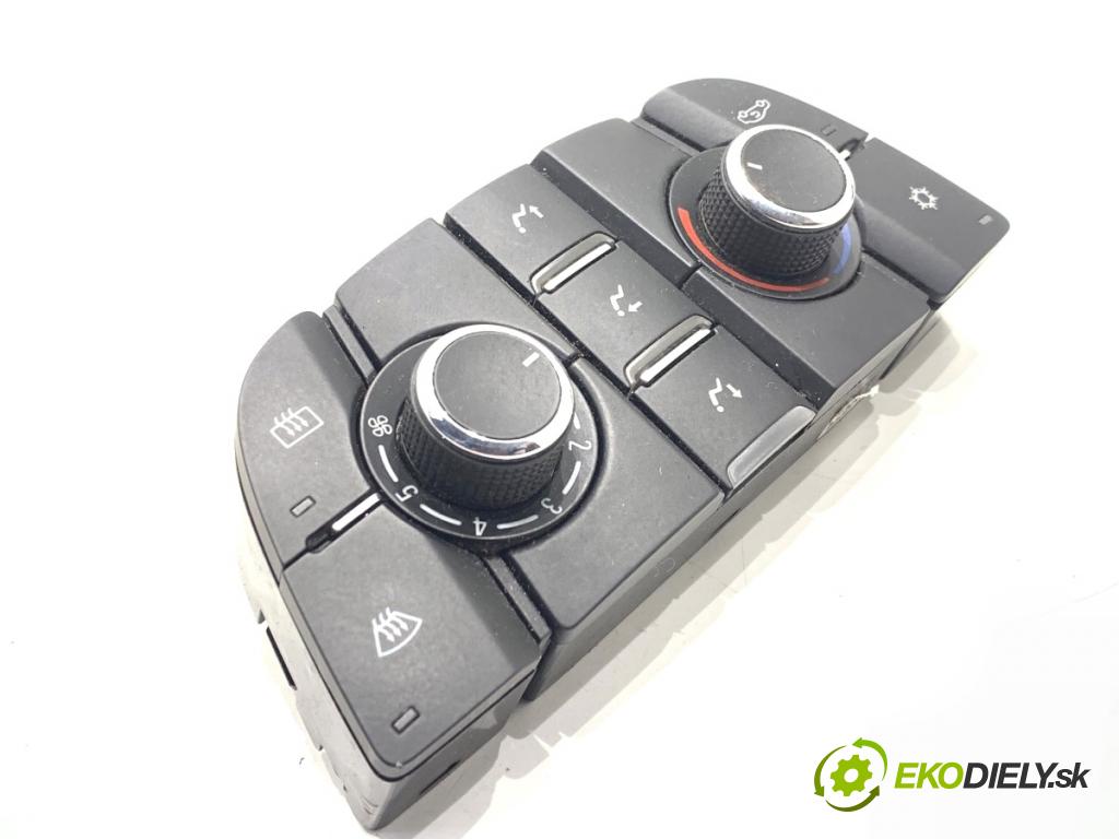 OPEL ASTRA J liftback 2012 103 kW 1.4 Turbo (68) 1364 Panel ovládania kúrenia 13360099 (Prepínacie páčky pod volantom)