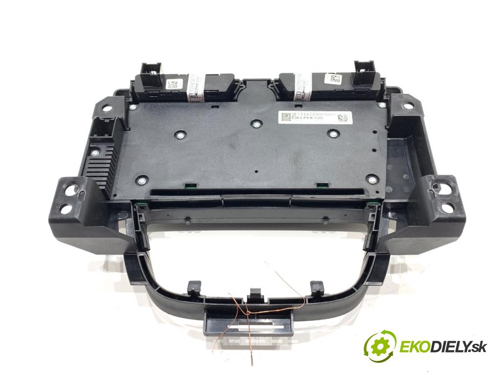 OPEL ASTRA J liftback 2012 103 kW 1.4 Turbo (68) 1364 Panel ovládania radia 13360090 (Prepínacie páčky pod volantom)