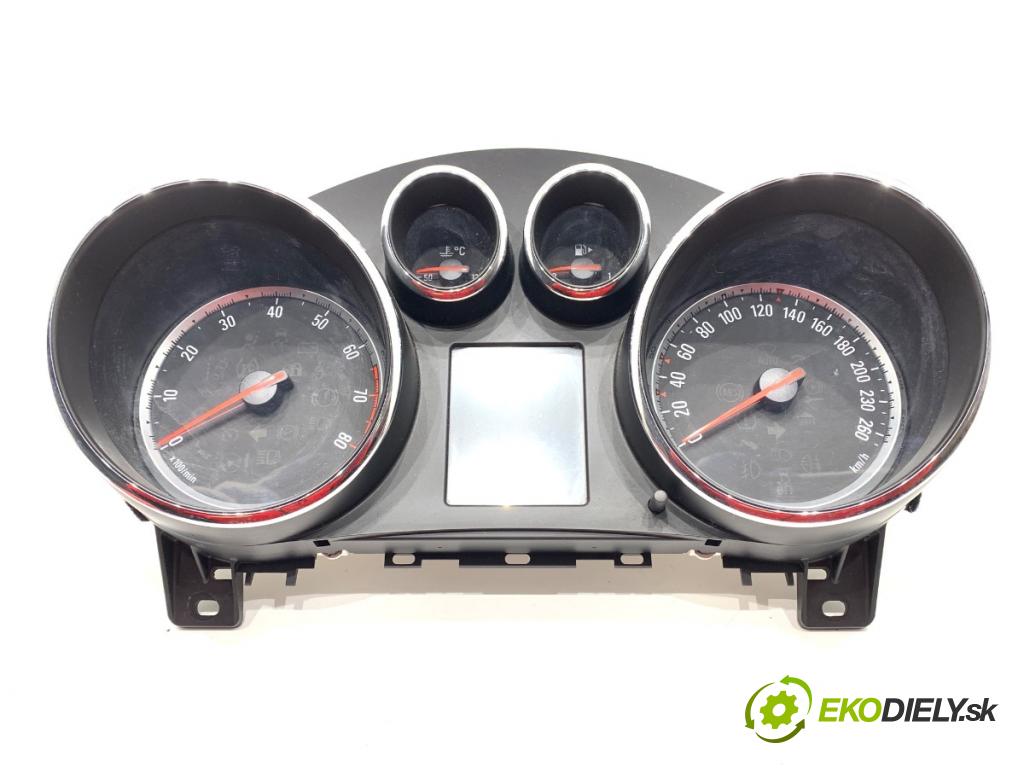 OPEL ASTRA J liftback 2012 103 kW 1.4 Turbo (68) 1364 Prístrojovka 13414035 (Prístrojová doska)