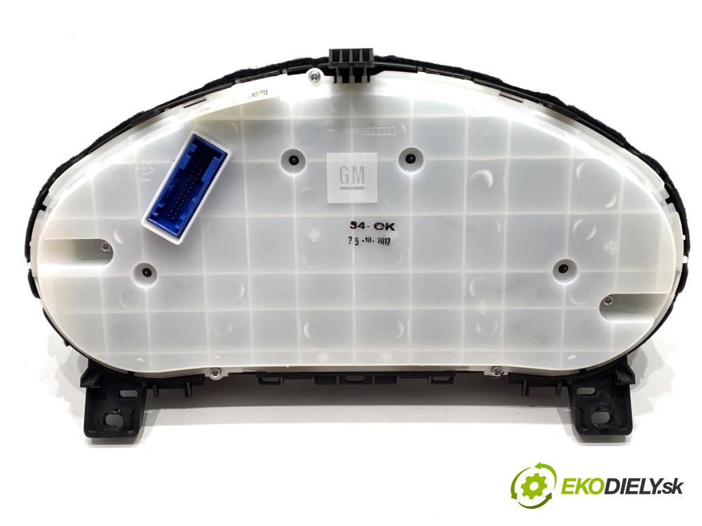 OPEL ASTRA J liftback 2012 103 kW 1.4 Turbo (68) 1364 Prístrojovka 13414035 (Prístrojová doska)