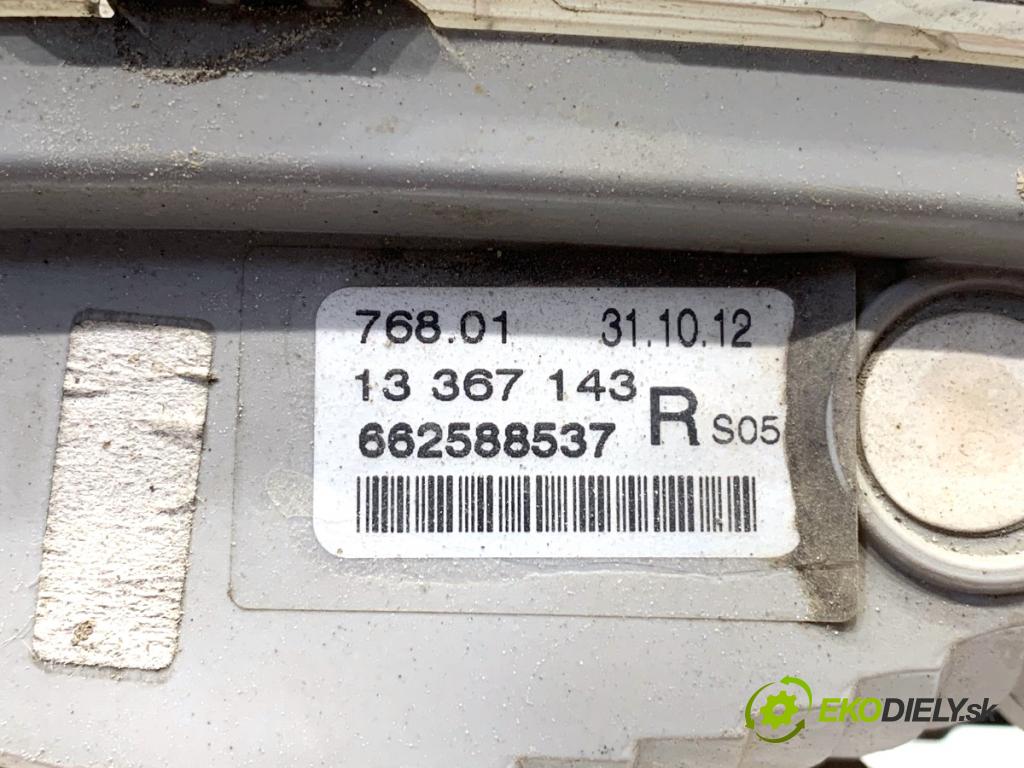 OPEL ASTRA J liftback 2012 103 kW 1.4 Turbo (68) 1364 Mriežky Hmlové svetlo, hmlovka Smerovka pravy 13367143