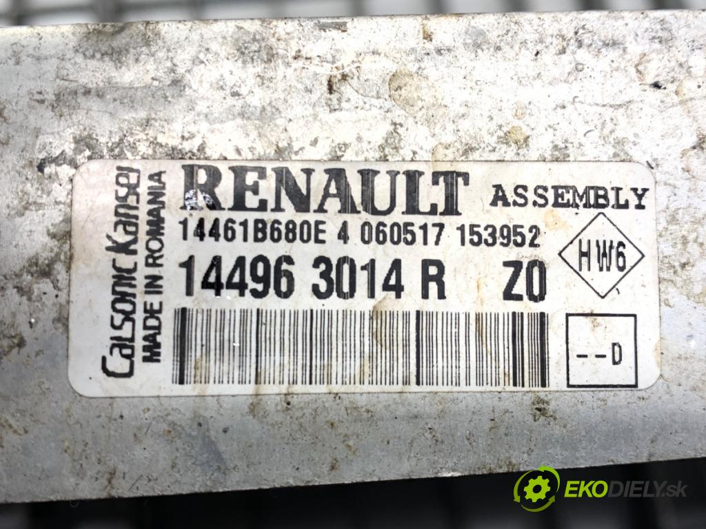 RENAULT CAPTUR I liftback 2017 66 kW 0.9 TCe 90 898 intercooler 144963014R (Intercooler (chladič stlačeného vzduchu))