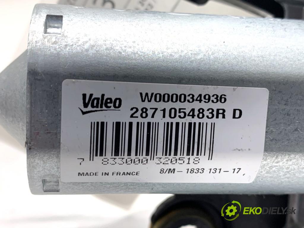 RENAULT CAPTUR I liftback 2017 66 kW 0.9 TCe 90 898 Motor stieračov zad 287105483R