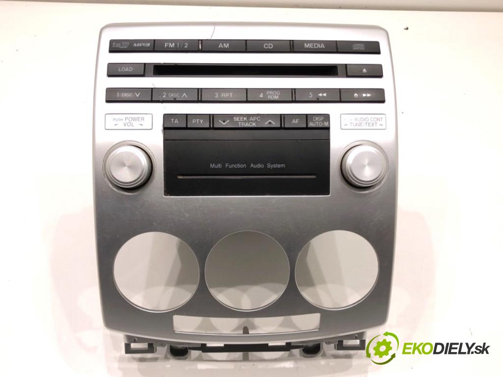 MAZDA 5 II nadwozie wielkoprzestrzenne (MPV) 2007 85 kW 1.8 (CR19) 1798 RADIO CC6079EG0 (Audio zariadenie)