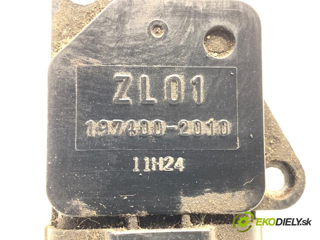 MAZDA 5 II nadwozie wielkoprzestrzenne (MPV) 2007 85 kW 1.8 (CR19) 1798 Váha vzduchu 197400-2010 (Váha vzduchu)