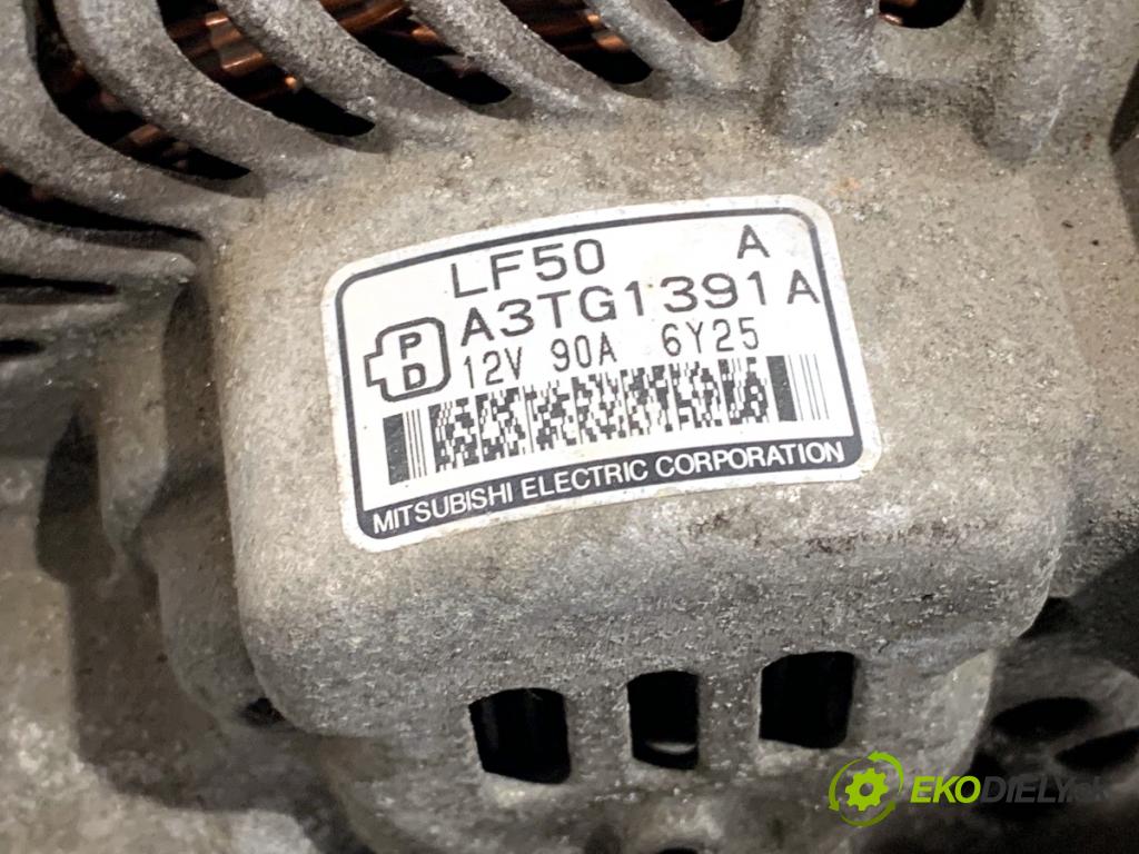 MAZDA 5 II nadwozie wielkoprzestrzenne (MPV) 2007 85 kW 1.8 (CR19) 1798 Alternátor A3TG1391A (Alternátor)