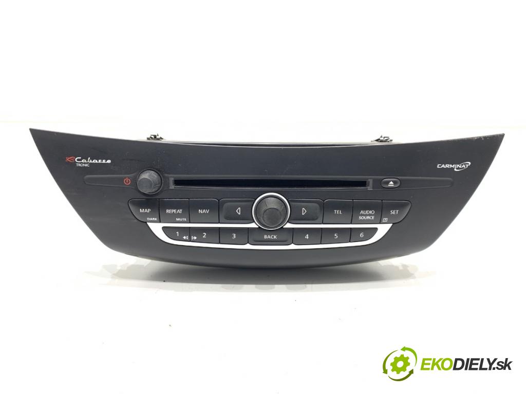RENAULT LAGUNA III Kombi 2008 81 kW 1.5 dCi (KT0A, KT0R, KT02) 1461 RADIO 281155881R (Audio zariadenie)