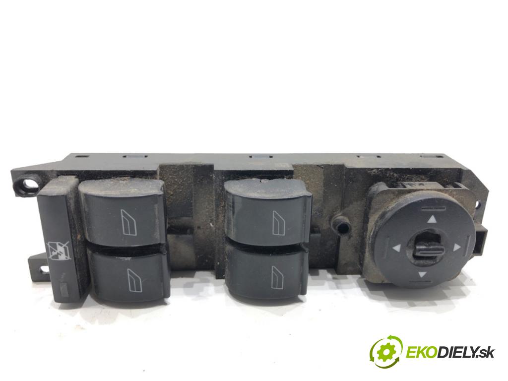 FORD S-MAX nadwozie wielkoprzestrzenne (MPV) 2006 100 kW 2.0 TDCi 1997 Prepínač okien 6M2T-14A132 AE (Prepínacie páčky pod volantom)