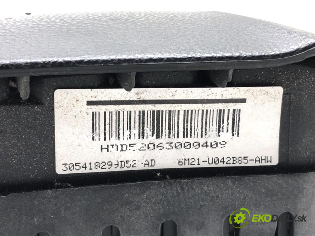 FORD S-MAX nadwozie wielkoprzestrzenne (MPV) 2006 100 kW 2.0 TDCi 1997 AirBag volantu 6M21-U042B85-AHW (Airbag)