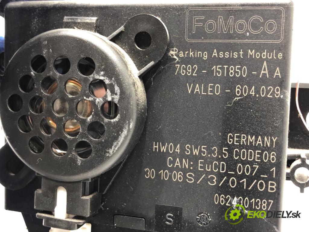 FORD S-MAX nadwozie wielkoprzestrzenne (MPV) 2006 100 kW 2.0 TDCi 1997 Modul PDC 7G92-15T850-AA (Riadiaca jednotka ostatné)