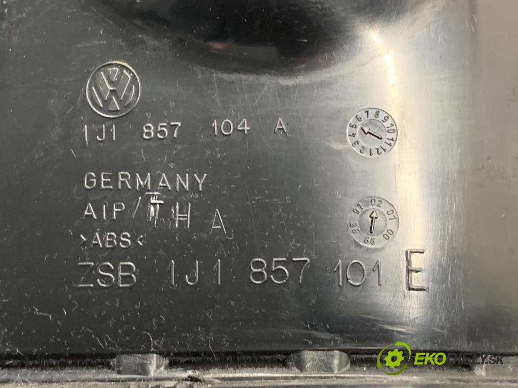 VW GOLF IV liftback 2002 55 kW 1.4 16V 1390 Priehradka, kastlík spolujazdca 1J1857101E (Priehradka (kastlík))