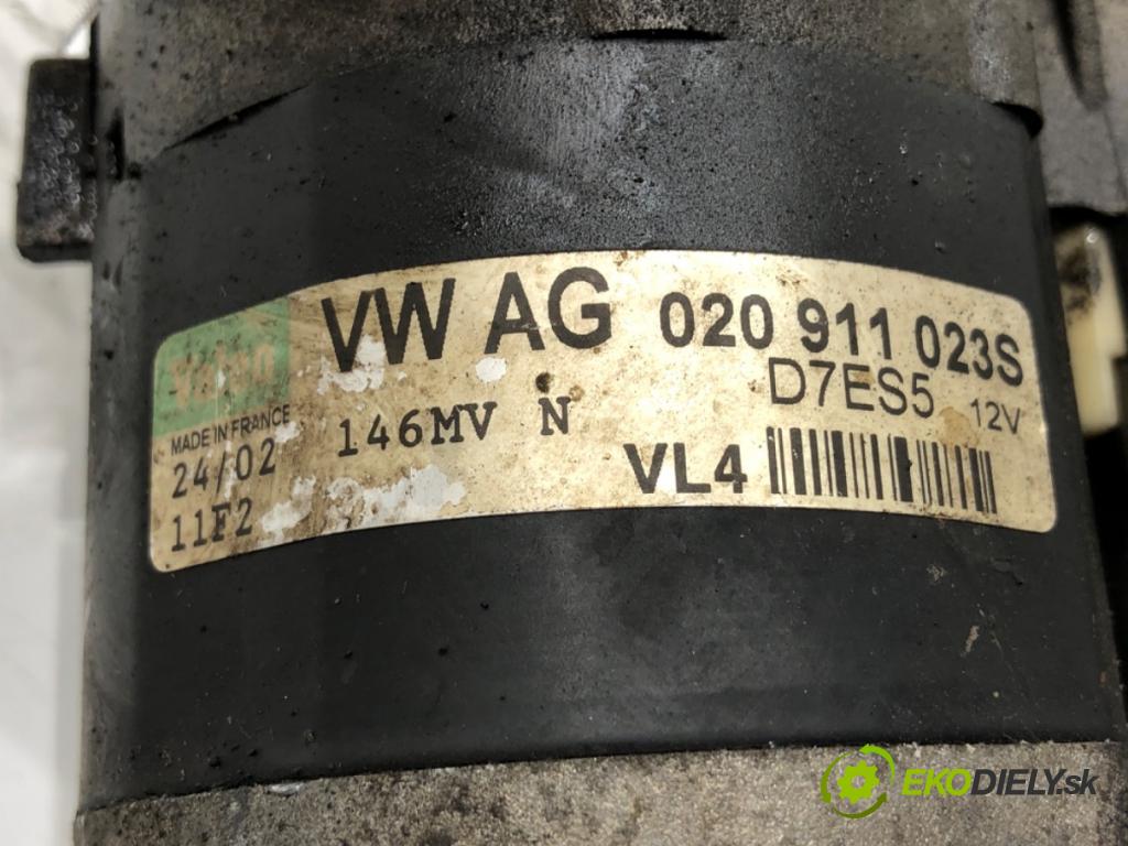 VW GOLF IV liftback 2002 55 kW 1.4 16V 1390 Štartér 020911023S (Štartér)