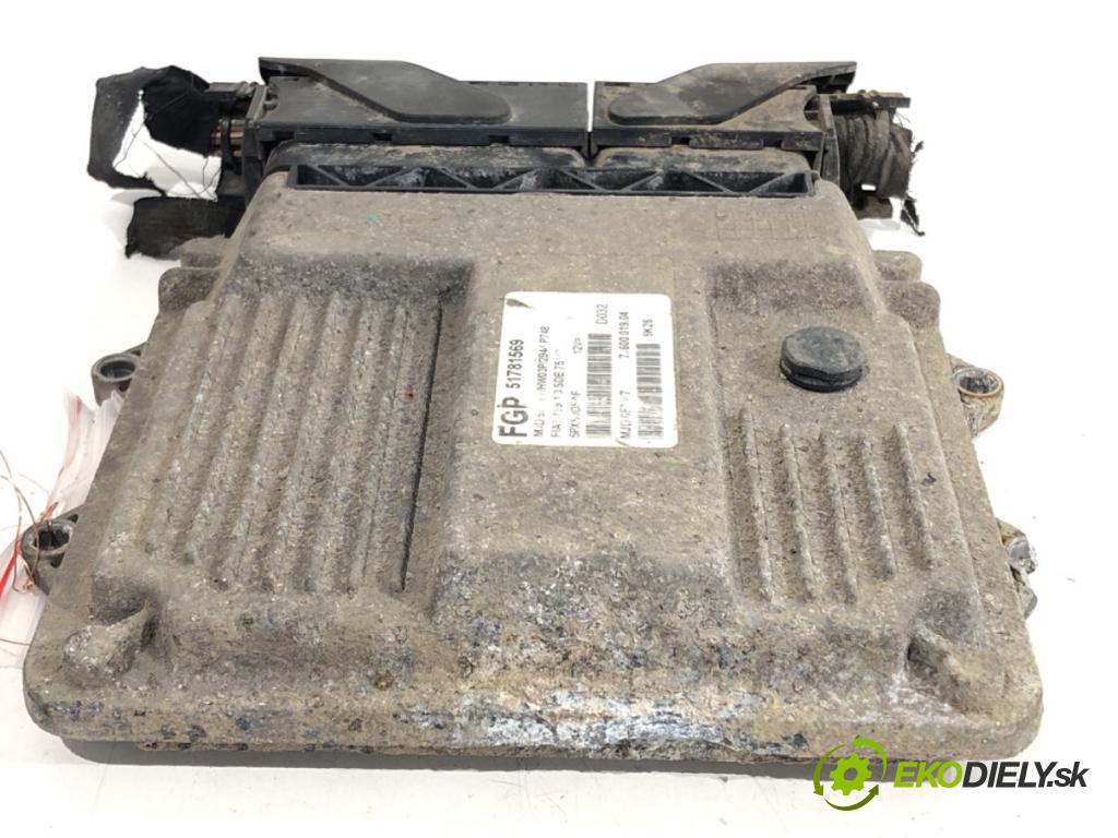 FIAT GRANDE PUNTO liftback 2005 55 kW 1.3 D Multijet 1248 řídící jednotka motora 51781569 (Řídicí jednotka)