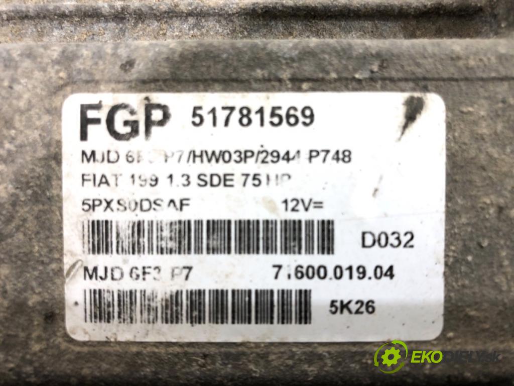 FIAT GRANDE PUNTO liftback 2005 55 kW 1.3 D Multijet 1248 riadiaca jednotka Motor 51781569 (Riadiaca jednotka)