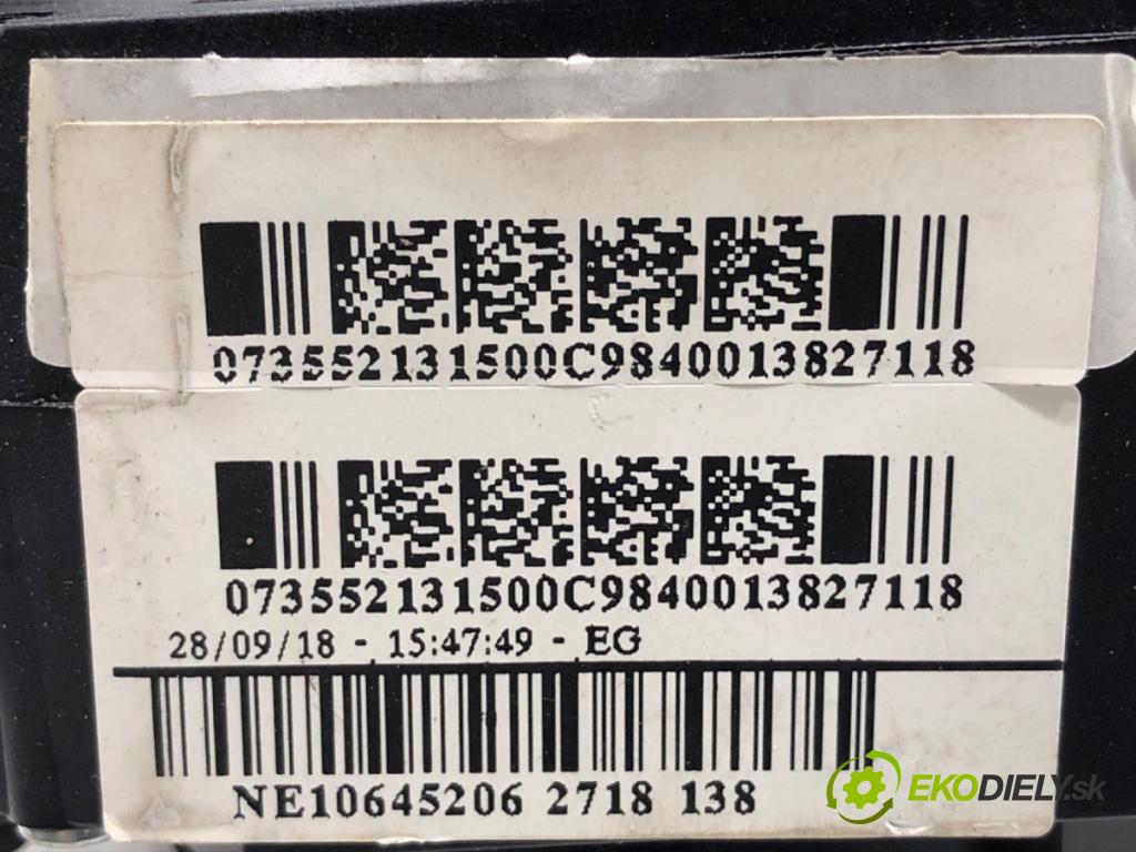 FIAT GRANDE PUNTO liftback 2005 55 kW 1.3 D Multijet 1248 Prepínač kombinovaný 0735521315 (Prepínacie páčky pod volantom)