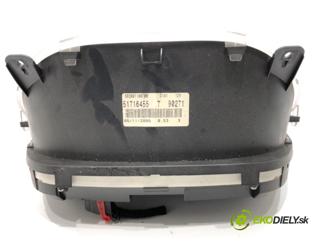 FIAT GRANDE PUNTO liftback 2005 55 kW 1.3 D Multijet 1248 Prístrojovka 51716455 (Prístrojová doska)