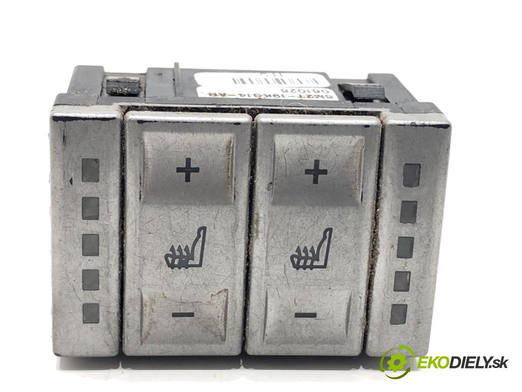 FORD S-MAX nadwozie wielkoprzestrzenne (MPV) 2006 100 kW 2.0 TDCi 1997 Prepínač ohrievania, vyhrievania sedačky 6M2T-19K314-AB (Prepínacie páčky pod volantom)