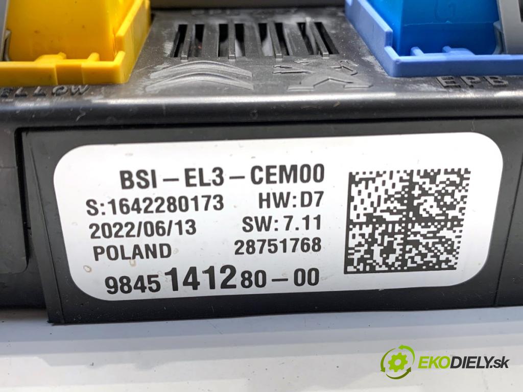 OPEL VIVARO C Autobus 2022 88 kW 1.5 1499 Modul BSI 9845141280 (Poistková skrinka)
