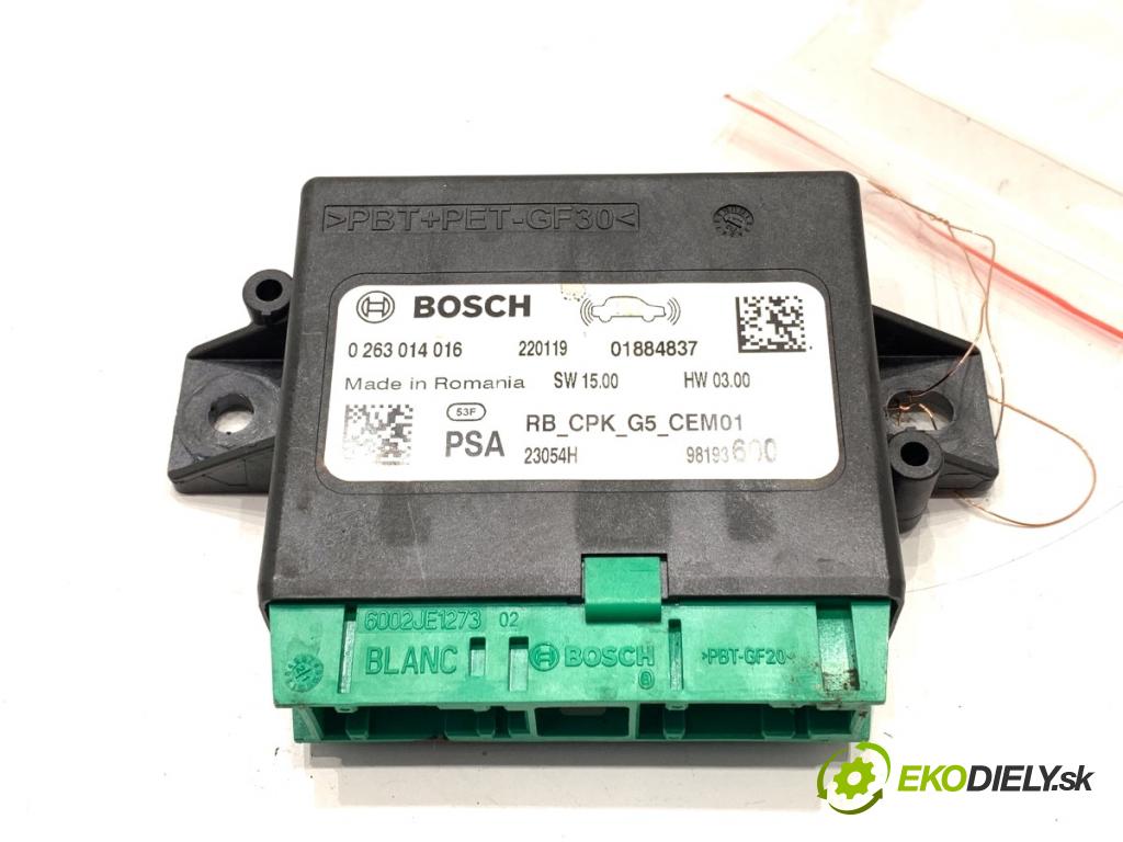 OPEL VIVARO C Autobus 2022 88 kW 1.5 1499 Modul PDC 9819360080 (Riadiaca jednotka ostatné)