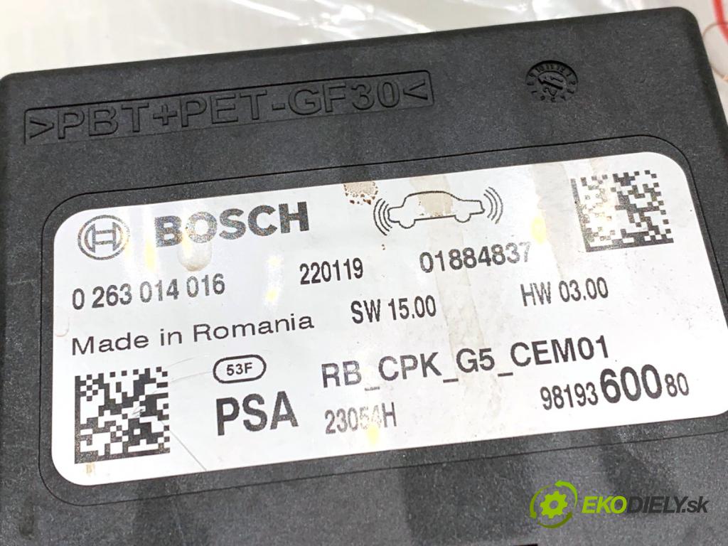 OPEL VIVARO C Autobus 2022 88 kW 1.5 1499 Modul PDC 9819360080 (Riadiaca jednotka ostatné)