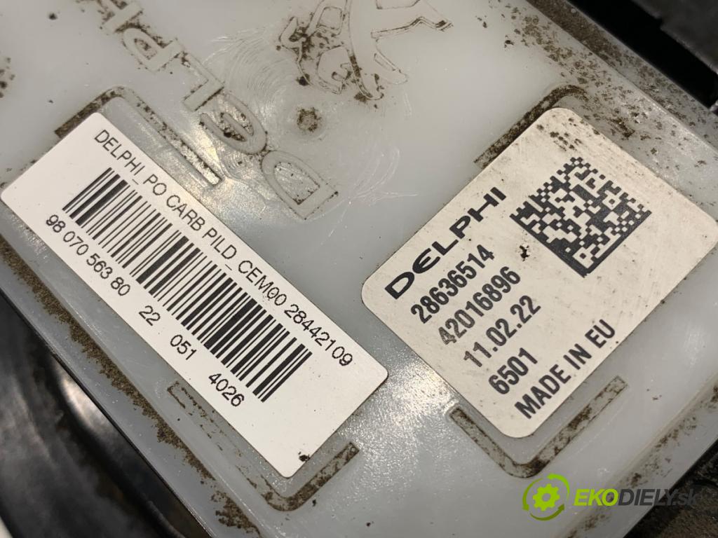 OPEL VIVARO C Autobus 2022 88 kW 1.5 1499 Pumpa paliva 9807056380