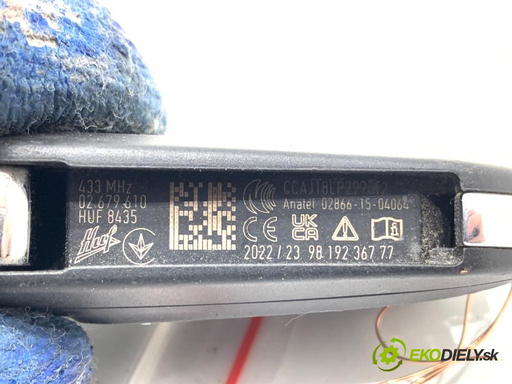 OPEL VIVARO C Autobus 2022 88 kW 1.5 1499 spinačka 9819236777 (Spínacia skrinka)