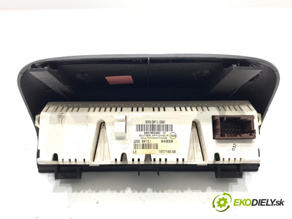 PEUGEOT 307 liftback 2005 80 kW 1.6 16V 1587 Dislpej 9657882980 (Prístrojová doska)