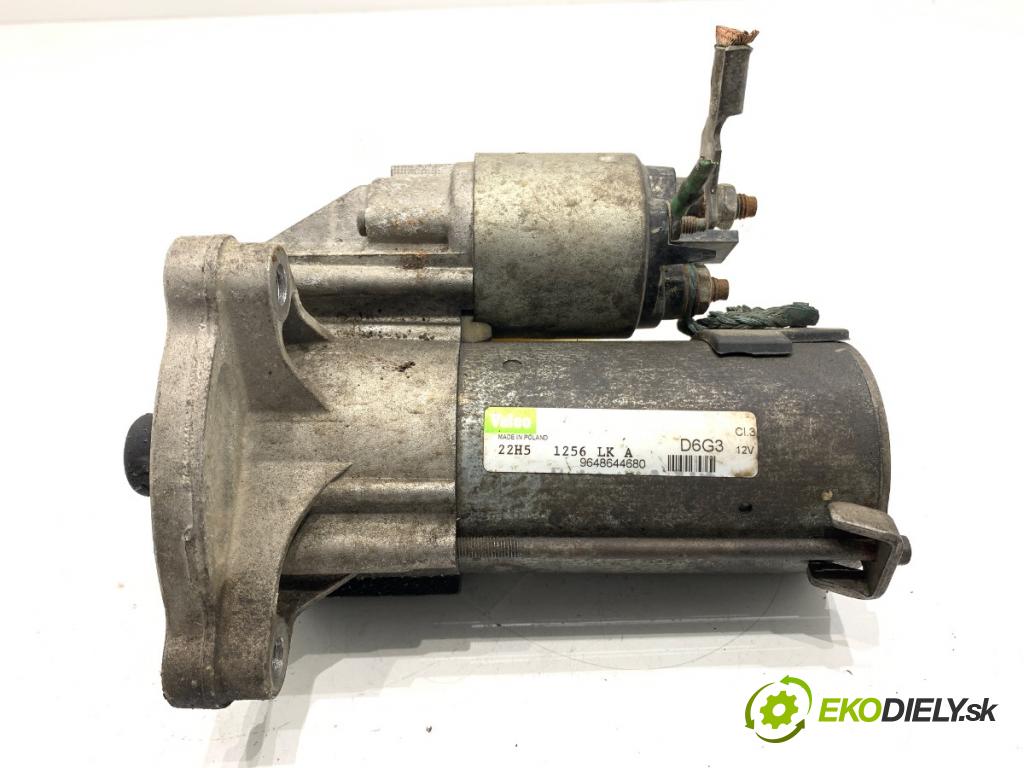 PEUGEOT 307 liftback 2005 80 kW 1.6 16V 1587 startér 9648644680 (Startér)