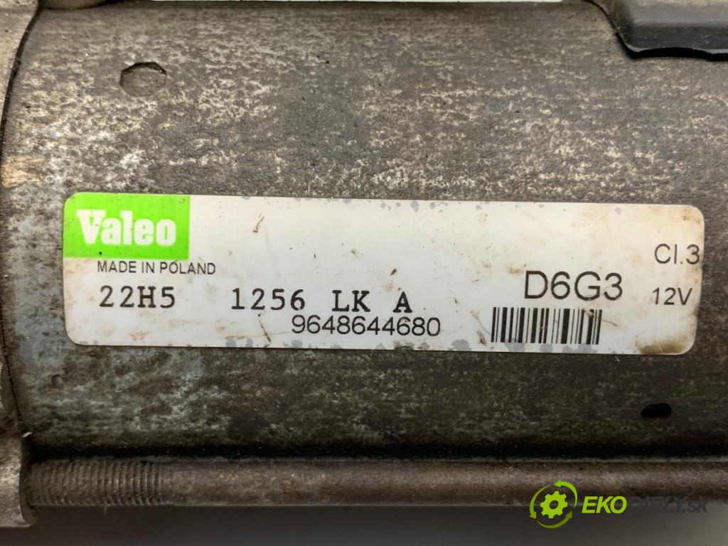 PEUGEOT 307 liftback 2005 80 kW 1.6 16V 1587 startér 9648644680 (Startér)