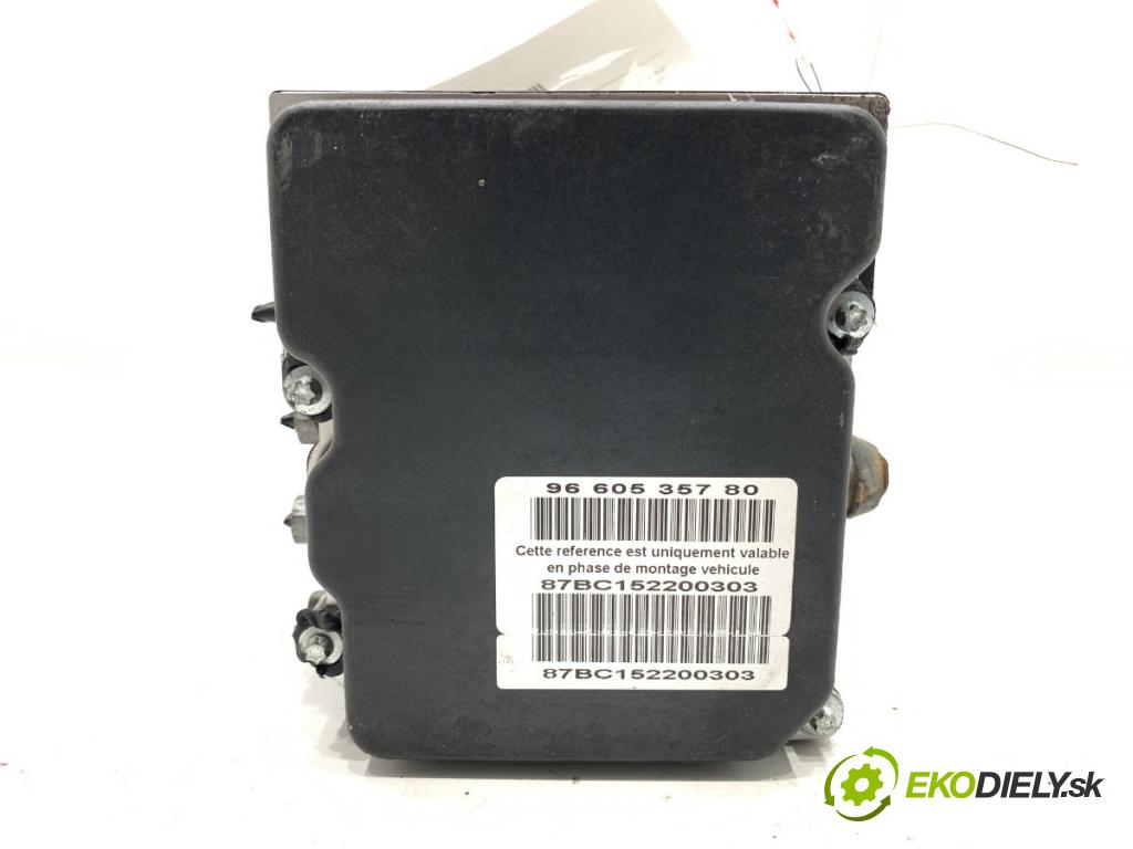 PEUGEOT 307 liftback 2005 80 kW 1.6 16V 1587 Pumpa ABS 9660535780 (Pumpa ABS)