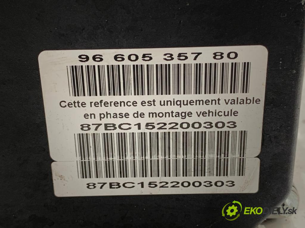 PEUGEOT 307 liftback 2005 80 kW 1.6 16V 1587 Pumpa ABS 9660535780 (Pumpa ABS)