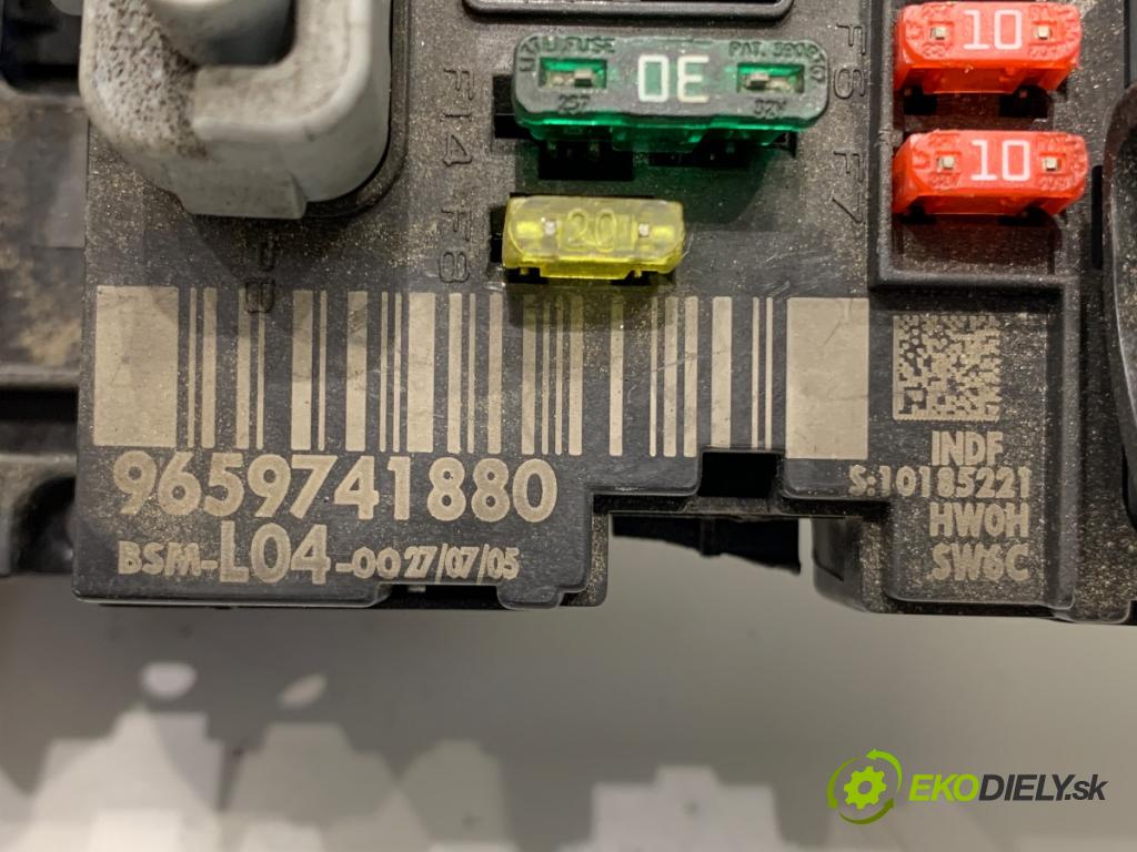 PEUGEOT 307 liftback 2005 80 kW 1.6 16V 1587 Modul BSM 9659741880 (Riadiaca jednotka ostatné)