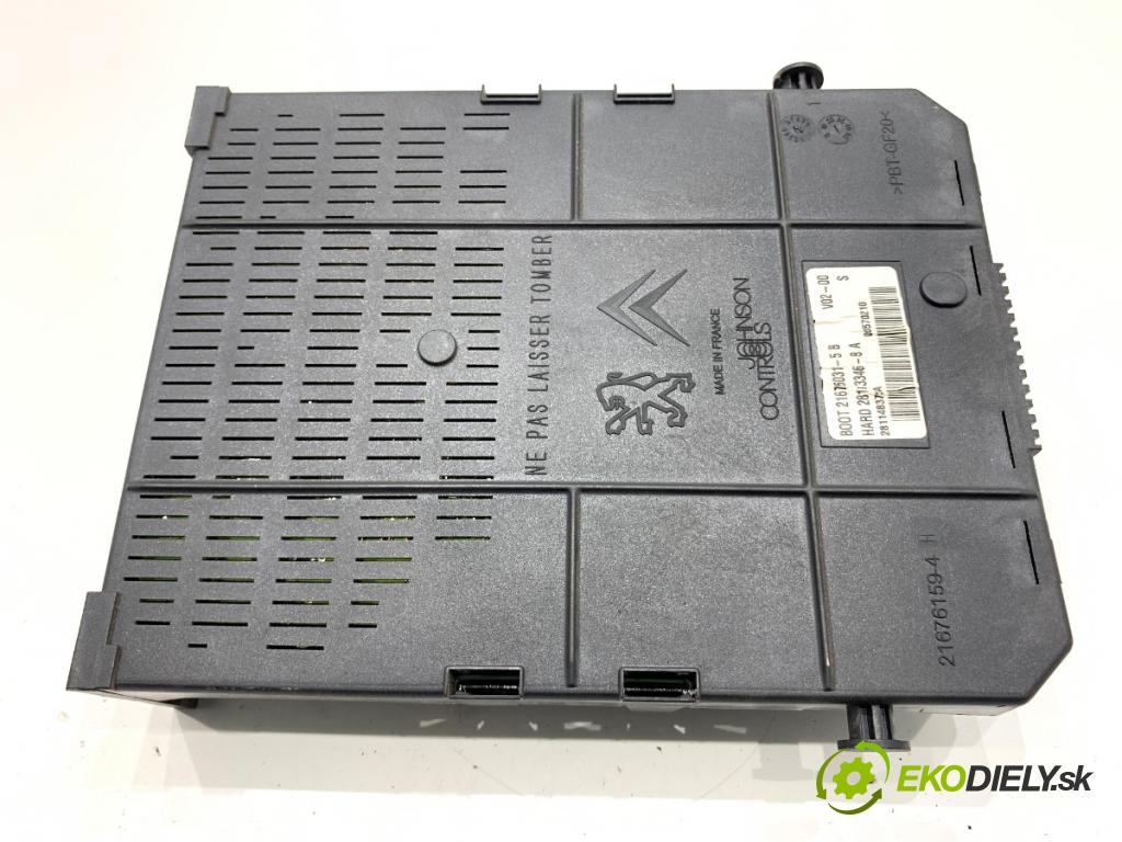 PEUGEOT 307 liftback 2005 80 kW 1.6 16V 1587 modul BSI 9660105980 (Pojistková skříňka)