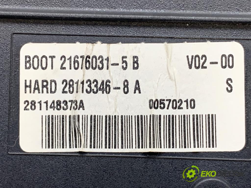 PEUGEOT 307 liftback 2005 80 kW 1.6 16V 1587 modul BSI 9660105980 (Pojistková skříňka)