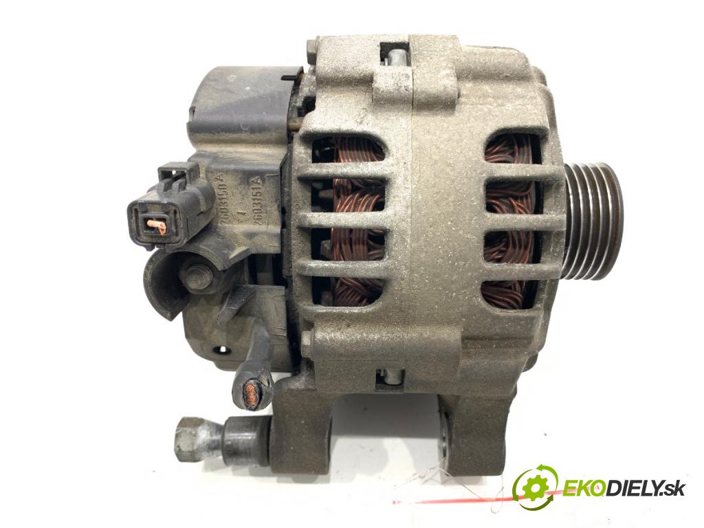 PEUGEOT 307 liftback 2005 80 kW 1.6 16V 1587 Alternátor 9656956280 (Alternátor)