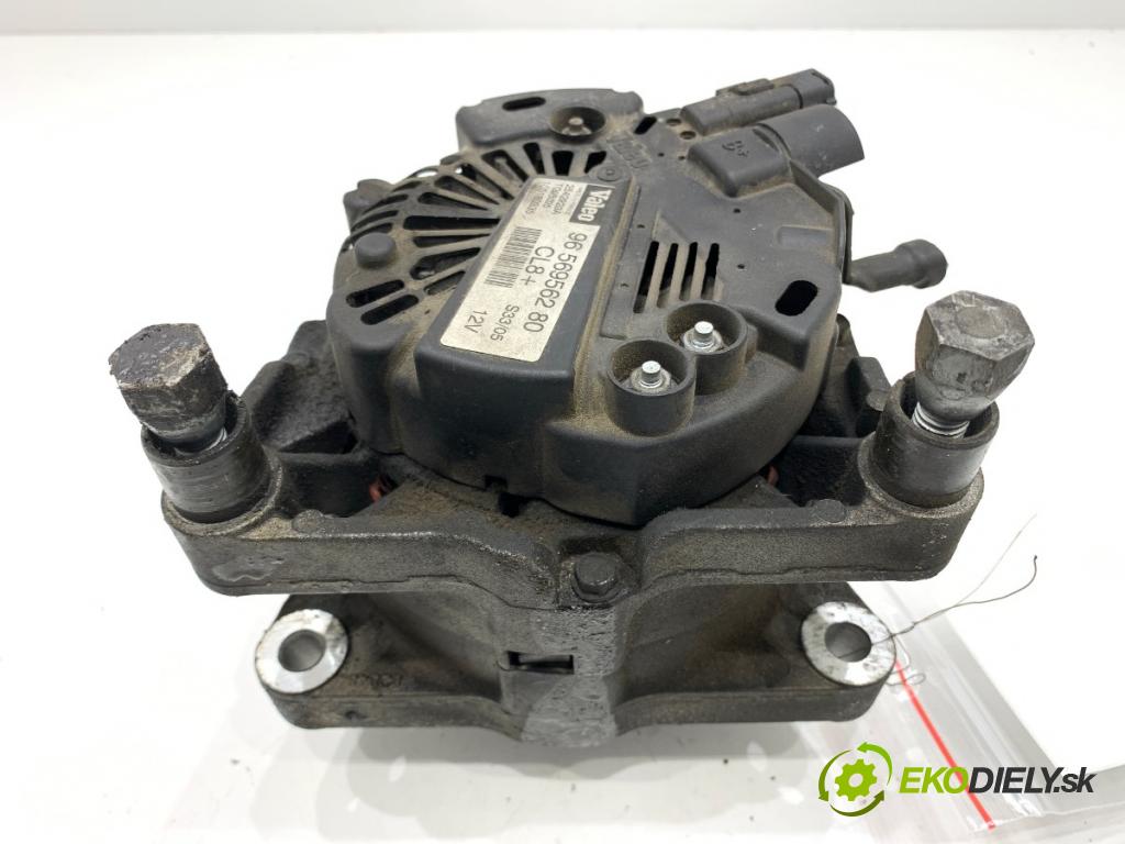 PEUGEOT 307 liftback 2005 80 kW 1.6 16V 1587 Alternátor 9656956280 (Alternátor)