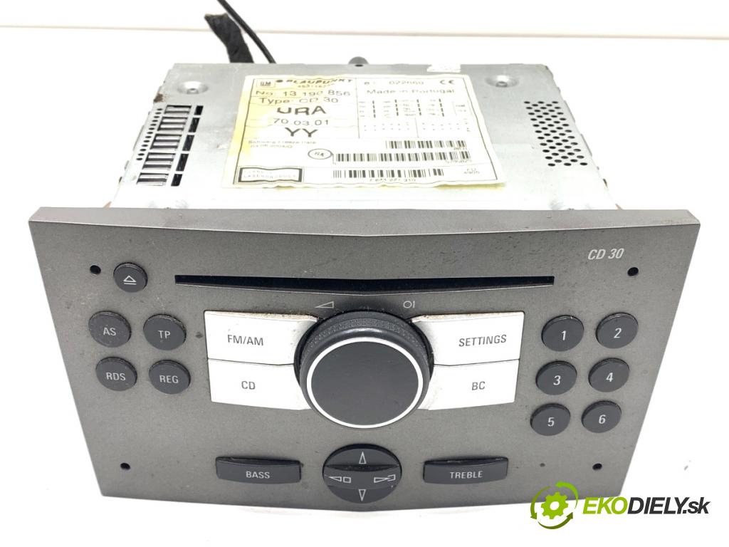 OPEL ZAFIRA B nadwozie wielkoprzestrzenne (MPV) 2006 88 kW 1.9 CDTI (M75) 1910 RADIO 13190856 (Audio zariadenie)